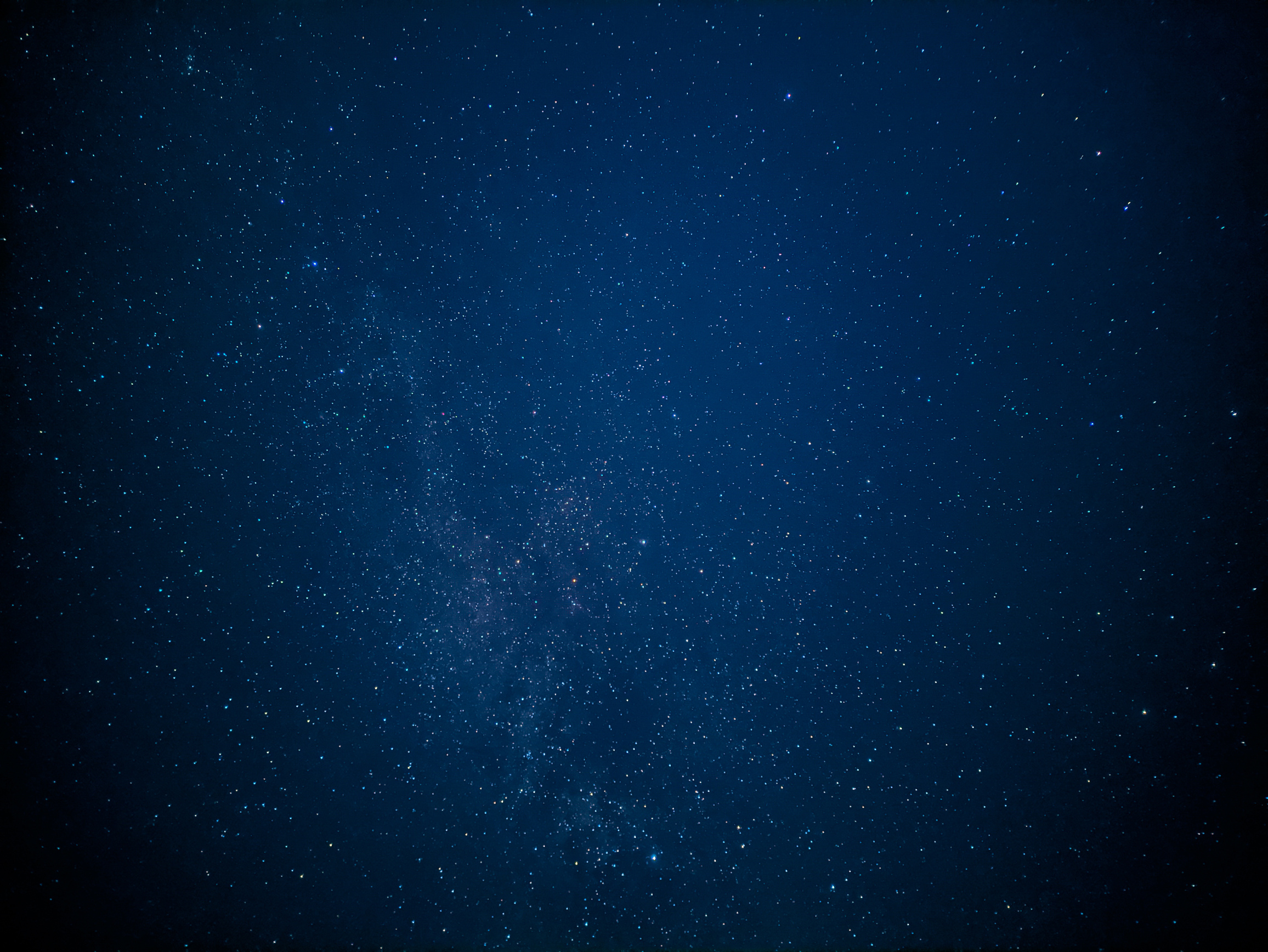 Stars Visible on Night Sky
